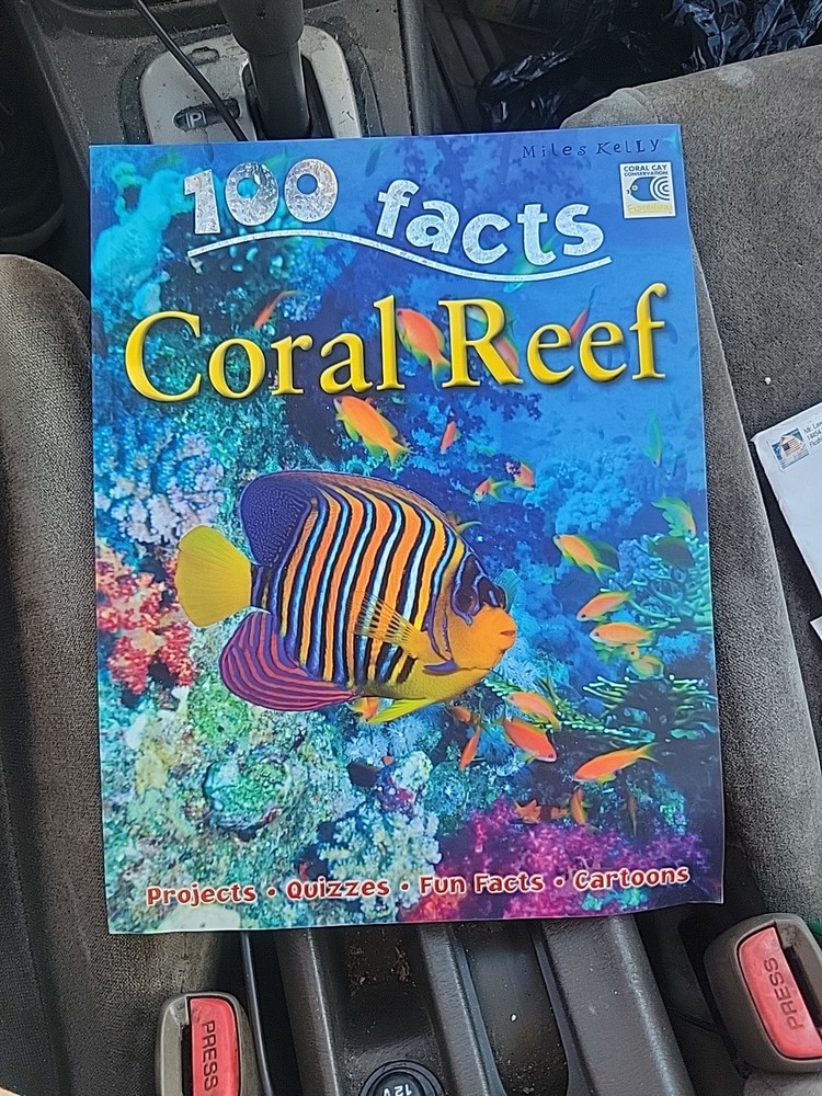 100 Facts – Coral Reef – Paperback By Camilla De La Bedoyere – GOOD