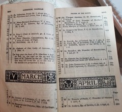 👀VINTAGE SAINT ANDREW DAILY MISSAL REGULAR EDITION 1945