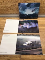 BELL HELICOPTER – Appointment Calendar – 1995 + 1997 1998 – Lot Of 3 – MM6.116