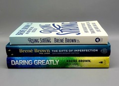 Brene Brown 3 Book Set (2 Hardcover/1 Paperback) – HC/PB – VG