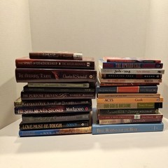 Lot Of 25 Christian Self Help Devotional Motivational books Swindoll Dobson etc