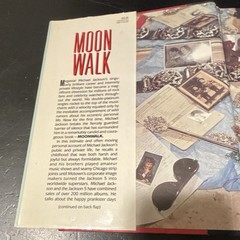 Michael Jackson Moonwalk Signed First Edition Hardcover 1988 Doubleday