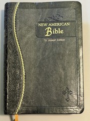 🙏 St. Joseph Edition New American Bible Revised Edition Leather 609/19B Medium