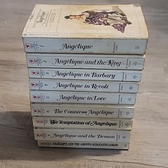 Angelique full series PB 1 – 9 complete lot Golon Bantam romance OOP French VTG