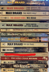 Max Brand, L’Amour, And Other Western Paperbacks Lot