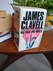 Vintage James Clavell His Three Epic Novels Paperback Set Shogun Taipan King Rat