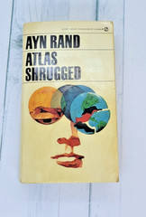 ATLAS SHRUGGED Ayn Rand Paper Back Softcover Signet 1959 Good Vintage