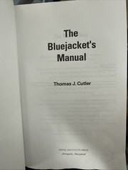 The Bluejacket’s Manuel – United States Navy 24rh Edition – Thomas J.