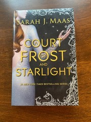 A Court of Frost and Starlight by Sarah J. Maas Hardback Original Cover ACOTAR