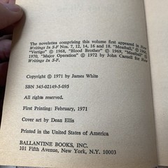 James White Sector General novels Lot of 2 Major Operation Paper Back