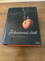 The Professional Chef 9th Edition CIA NO MARKS ON TEXT