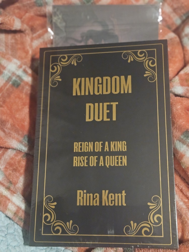SIGNED Books For Days Crate: Kingdom Duet by Rina Kent Omnibus HB + Overlays New