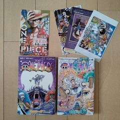 ONE PIECE Vol.103 104 1st Print Japanese Manga w/ Obi Eiichiro Oda Shonen Jump
