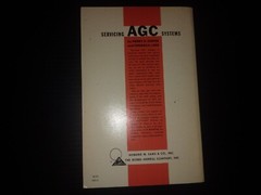 Servicing AGC Systems TV Circuit Carter Lesh 1961 Sams 126 Pages
