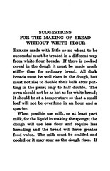 “1918” War-time breads and cakes Cook Book 72 Pages