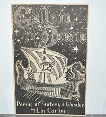 SIGNED Lin Carter 1954 Fanzine Galleon Of Dream Poetry Poems Of Fantasy & Wonder
