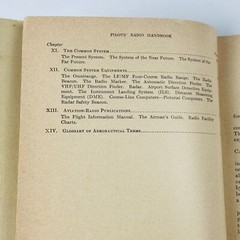 1954 US DOC Department of Commerce Pilots Radio Handbook Manual No. 102 VTG