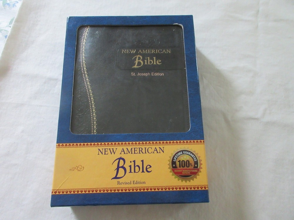 St. Joseph Edition New American Bible Revised Edition Soft Leather 609/19B New