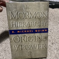 The Mormon Hierarchy : Origins of Power by D. Michael Quinn (1994, Hardcover) Dj