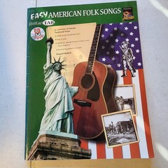 Easy American Folk Songs, guitar Tab, includes CD by Howard Wallach
