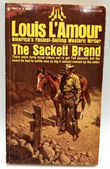 Louis Lamour Vintage Sackett Book Lot Western Several 1st Printings Flaws Listed