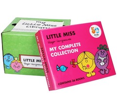 Little Miss 36 Books My Complete Collection Box Set – Ages 5-7 – Paperback