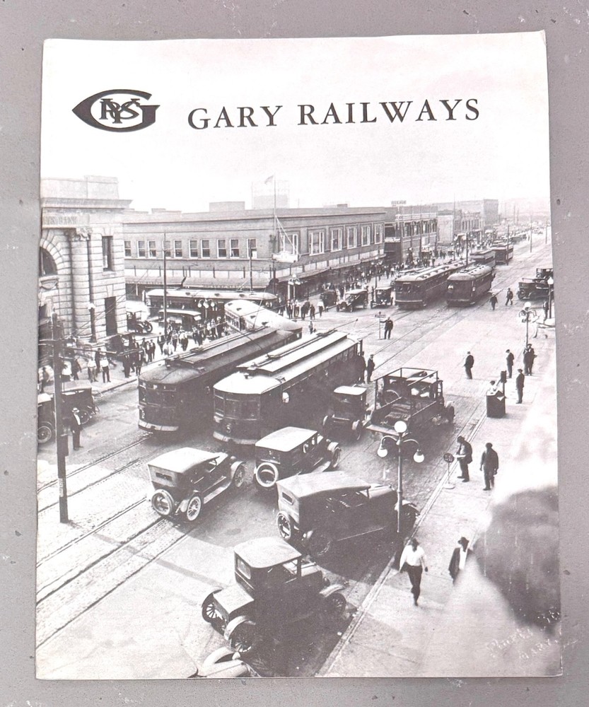 Gary Railways by James J. Buckley, published in 1975 by CERA