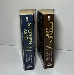 Under the Dome by Stephen King – Part One & Two – Sci-Fi, Horror Paperback Lot