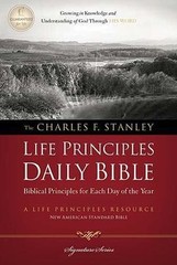 NASB, Charles F. Stanley Life Principles Daily Bible, Paperback, ,