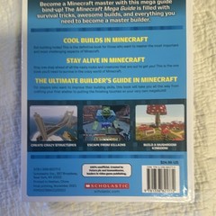 Scholastic Minecraft Mega Guide Hardcover Illustrated Ages 9-12