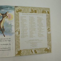Little Golden Book Rudolph the Red-Nosed Reindeer 1985 (452-11) Vintage