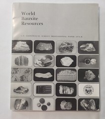 World Bauxite Resources USGS Professional Paper 1076-B Geology Aluminum 1986