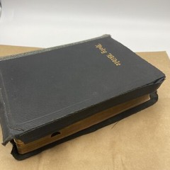 Holy Bible, The Inspirational Bible KJV 1941 Leather Thumb Index John A. Dickson