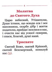 Book In Ukrainian Молитовник для осіб з вадами зору Author not specified Prayer
