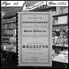 1834 The Whole New Art Of Confectionary Vintage Cook Book 48 Pages