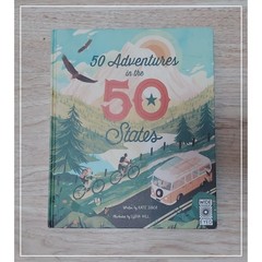Wide Eyed 50 Adventures in the 50 States Hardcover Book Kate Siber Retro Travel