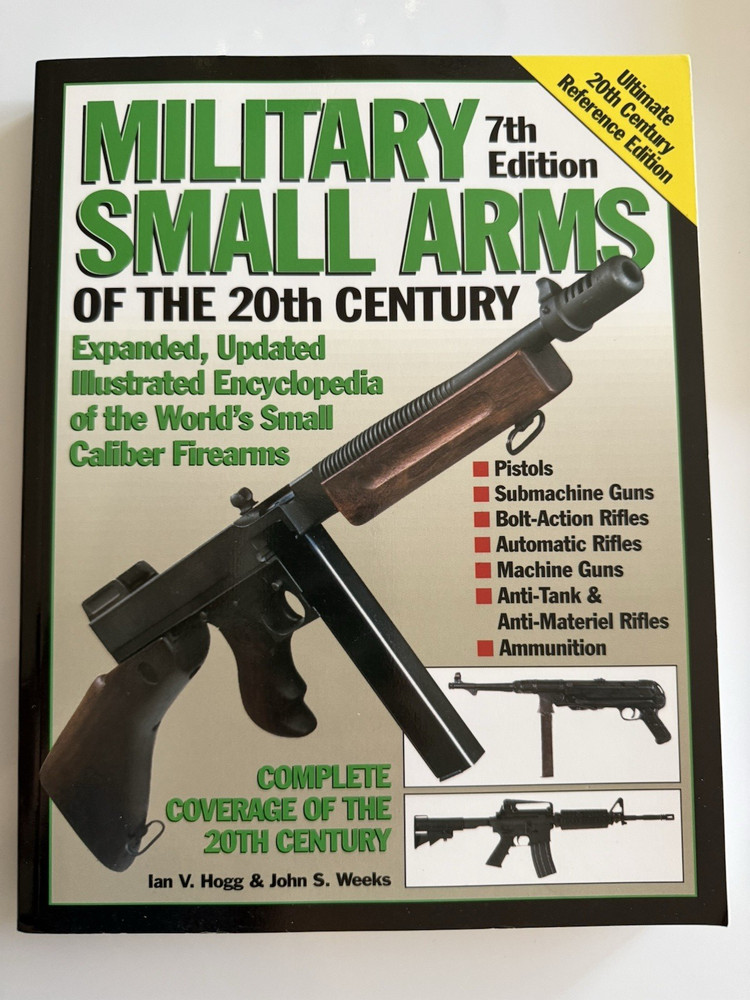 Military Small Arms Of The 20th Century 7th Edition Catalog~416 pages~EXC~