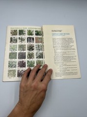 Living With Happy Plants Reference Guide Booklet + Color Photos 34 Pages B2-B2