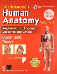 BD Chaurasia’s Human Anatomy: Vol. 1: Upper Limb Thorax – paperback B. D. Ch…