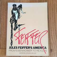 Alfred A. Knopf Jules Feiffer’s America PB 1982 1st Ed A Borzoi Book Humor