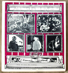 All Our Lives: A Women’s Songbook, 1976, VINTAGE, ed Cheney, Deihl, Silverstein