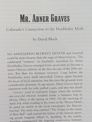 2003 Book: Above The Fruited Plain: Baseball In The Rocky Mountain West