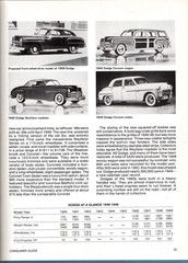 Cars Of The 40s By The Editors Of Consumer Guide 98 Pages 200 Photos Like New