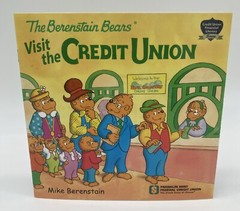 RARE COLLECTIBLE The Berenstain Bears Visit the Credit Union PB Paperback Book