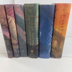 Harry Potter Hardcover Set: Books 1-5, 7 ~ First American Edition- w/ Error 759
