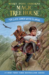 Late Lunch with Llamas (Magic Tree House (R)) – Hardcover – GOOD