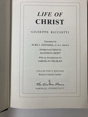 Easton Press THE LIFE OF CHRIST by Giuseppe Ricciotti + ST PAUL | Collector Eds