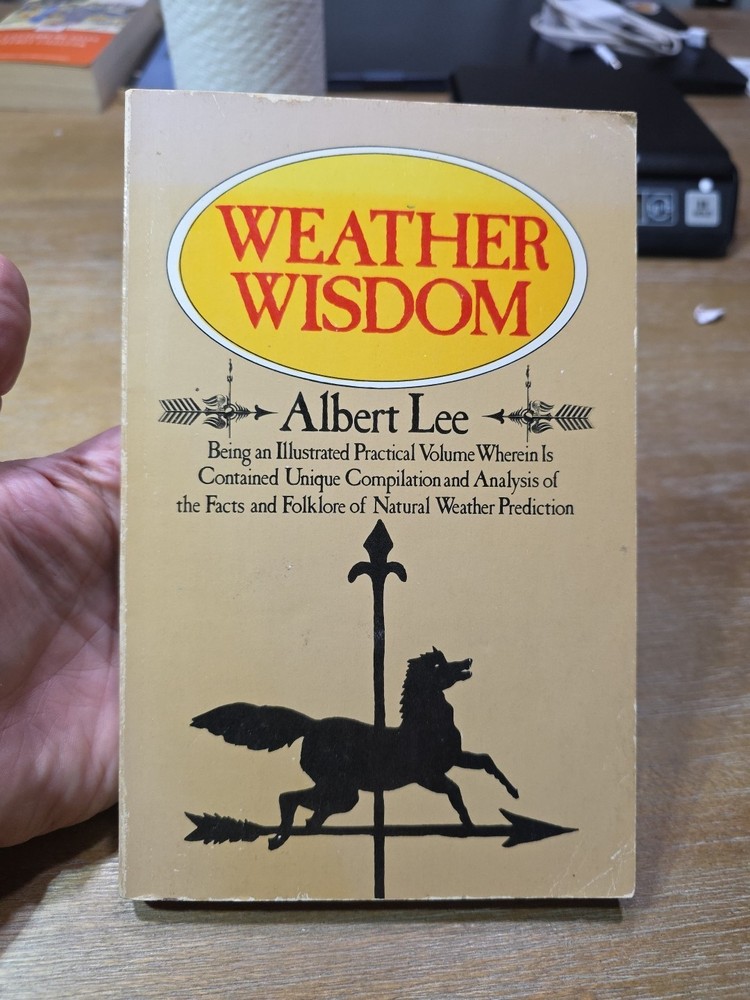 Weather Wisdom, Albert Lee, 1977, Facts & Folklore, Vintage
