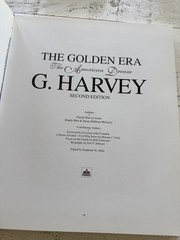 G. Harvey The Golden Era The American Dream Signed 2nd Edition HC Art Book