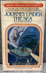 Choose Your Own Adventure Book #2 Journey Under the Sea 1982 R.A. Montgomery Vtg